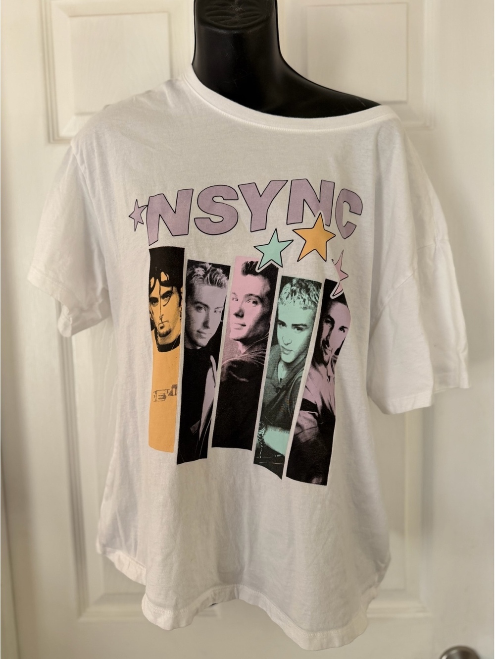 NSYNC White Graphic T-shirt